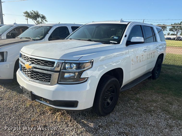 2016 Chevrolet Tahoe Police SUV - EU5648