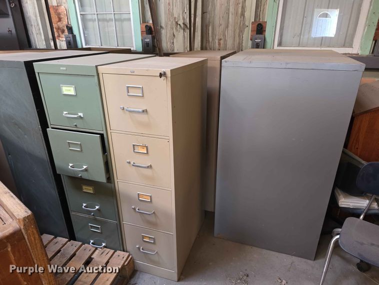 (13) filing cabinets cabinets - EV2178
