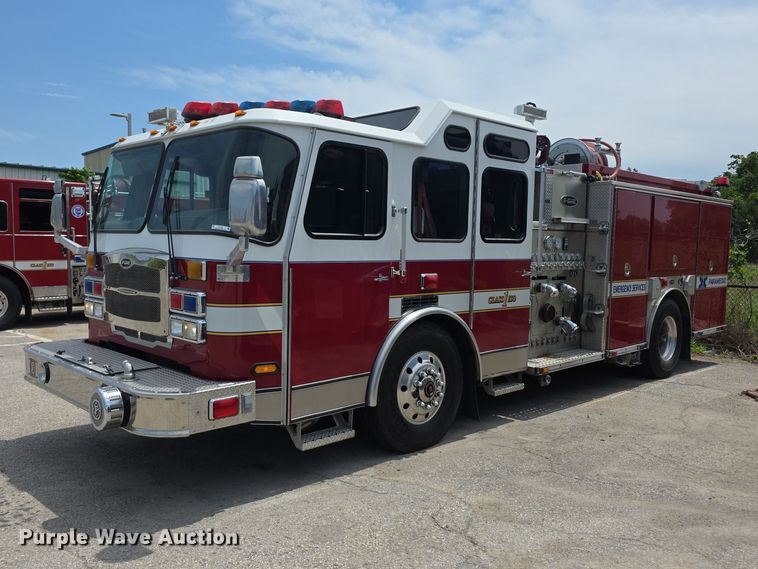2007 E-One Typhoon pumper fire truck - EV2182