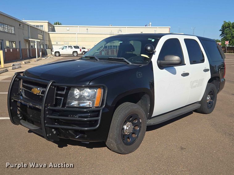2012 Chevrolet Tahoe Police SUV - EW0258
