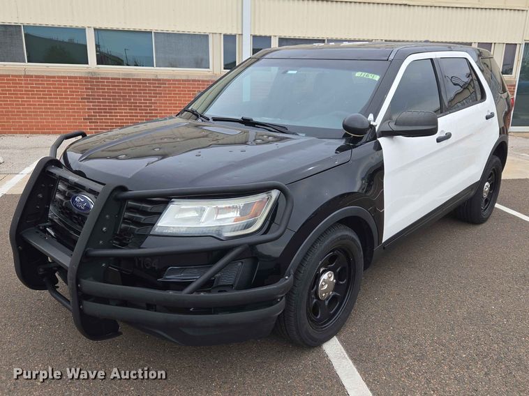 2017 Ford Explorer Police Interceptor SUV - EW0261