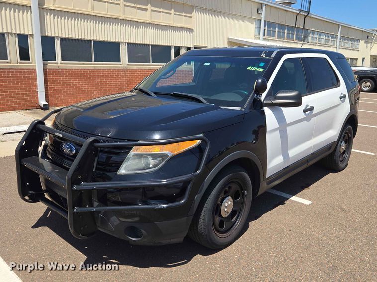 2013 Ford Explorer Police Interceptor SUV - EW0262
