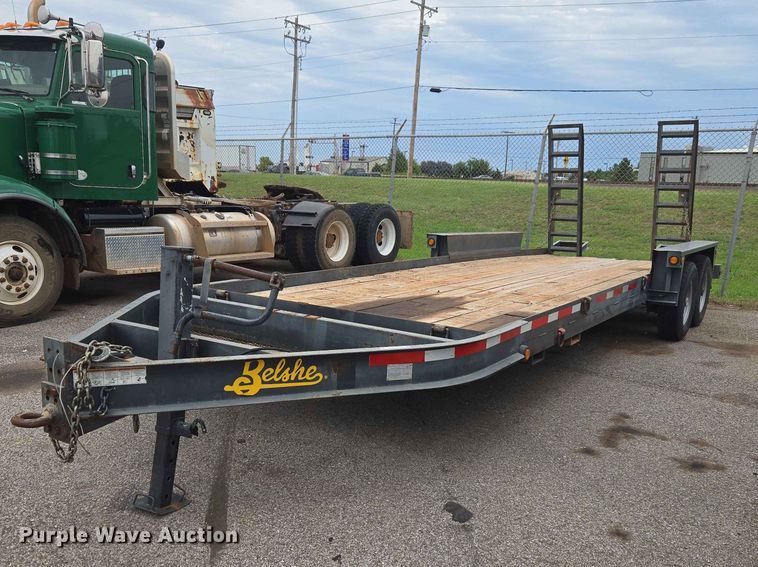 2021 Belshe WB12 equipment trailer - EW0275