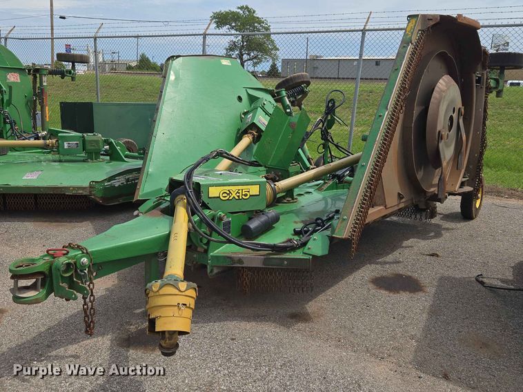 John Deere CX15 batwing rotary mower - EW0280