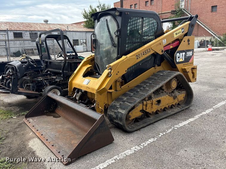 2014 Caterpillar 289D tracked skid steer loader - FB8845
