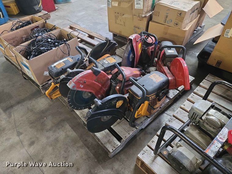 (6) concrete saws - FB8860