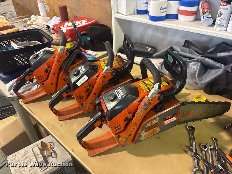 (3) Echo QV-6700 chain saws - FB8861