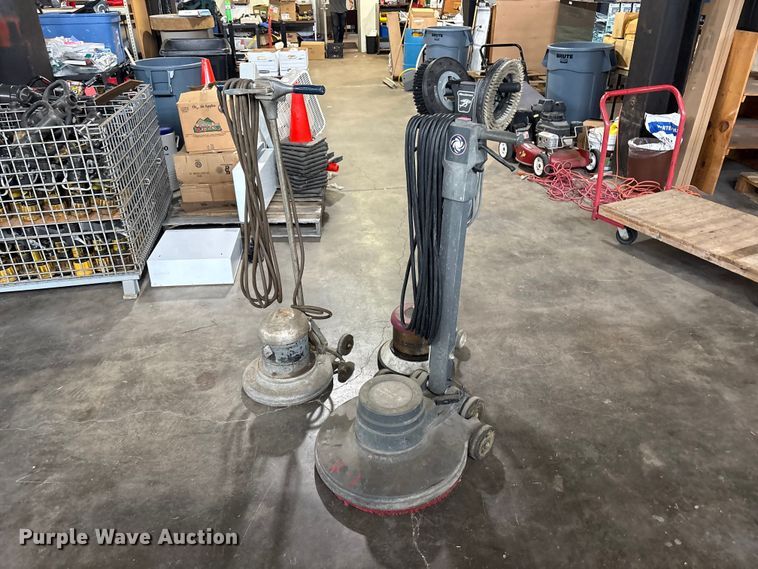 (3) floor buffers - FB8863