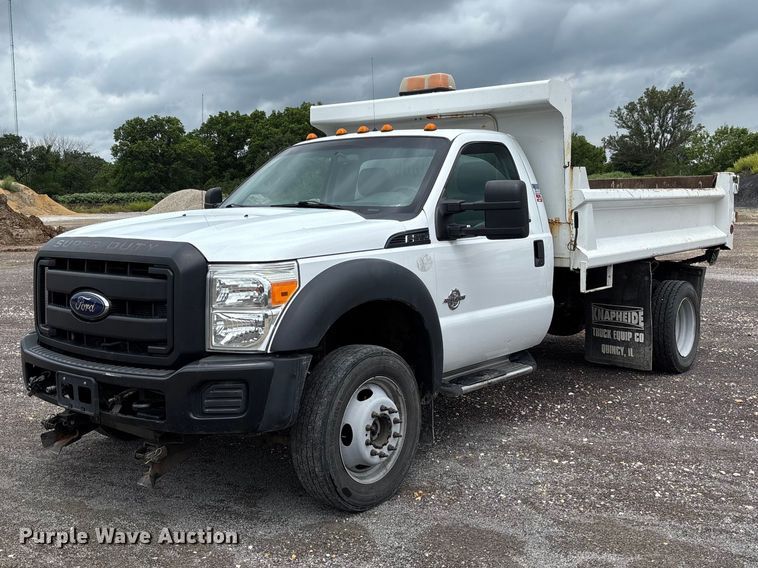 2014 Ford F550 Super Duty dump truck - FC5920