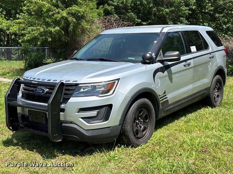 2018 Ford Explorer Police SUV - FG0430