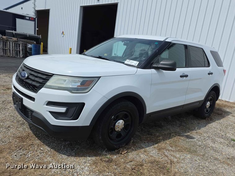 2016 Ford Explorer Police Interceptor SUV - FH6155