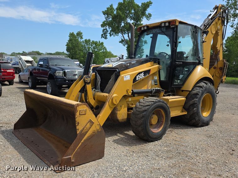 2011 Caterpillar 450E backhoe - FI0954