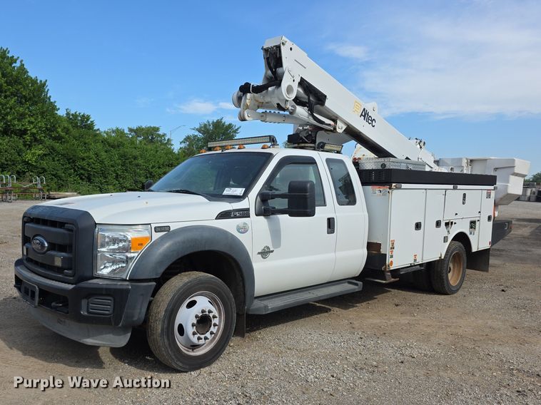 2012 Ford F550 Super Duty XL bucket truck - FI0993