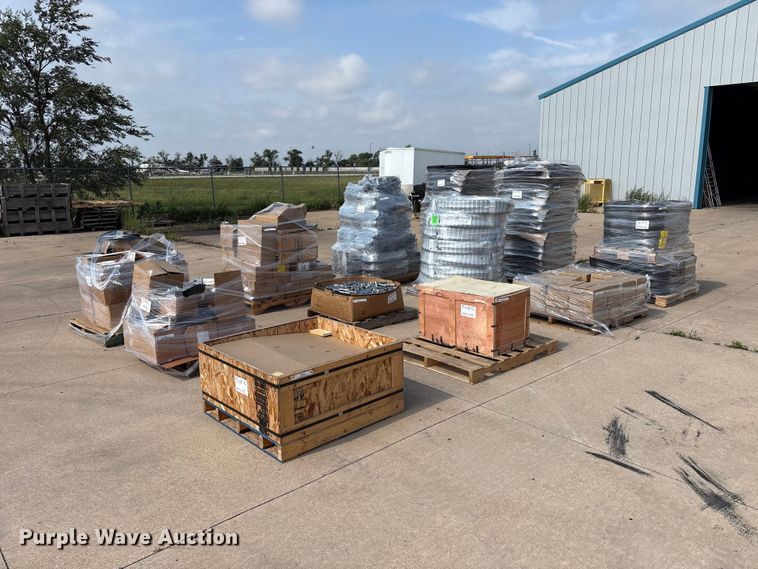 (12) pallets of planter parts - EW0021