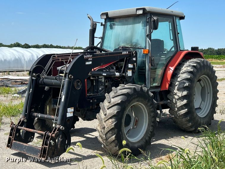 2002 Massey Ferguson 4355 MFWD tractor - YA3878