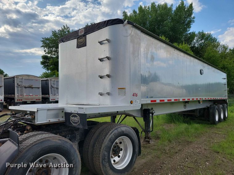 2015 Mac end dump trailer - EE1054