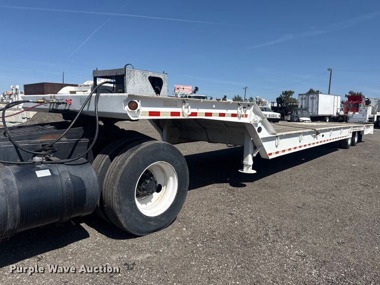2002 Load King  lowboy equipment trailer - EG8891