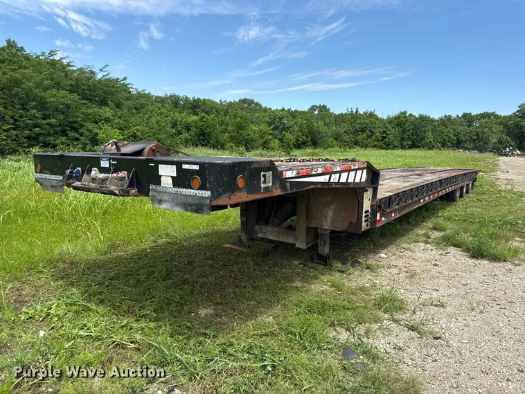 2005 Landoll 610B tilt deck equipment trailer - EN0429