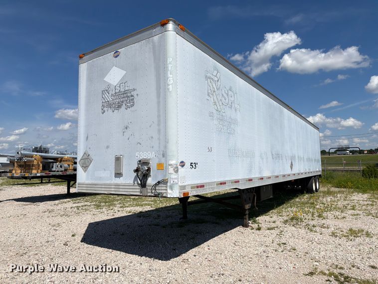 2002 Utility Trailer Manufacturer Utility Trailer Manufacturer dry van trailer - ET6256