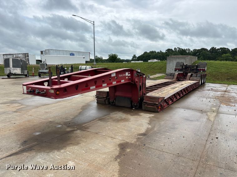 2004 Trail King   TK110HDG-533 lowboy equipment trailer - FG0402