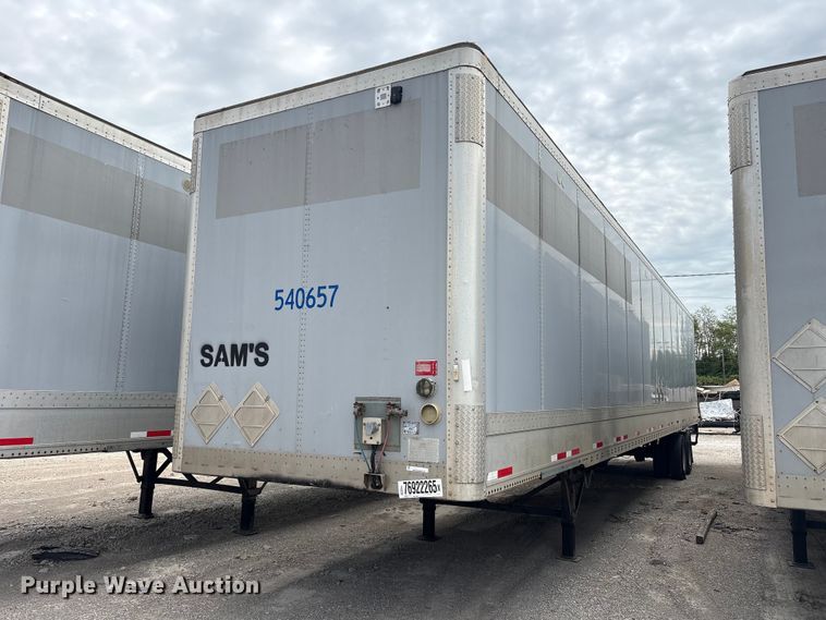 2014 Wabash DVHDHPC dry van trailer - YA2435