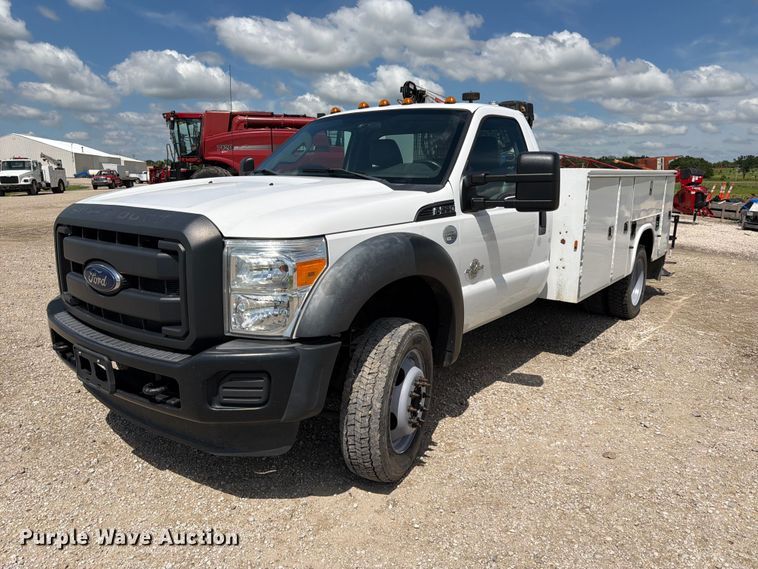 2014 Ford F550 utility / service truck - DQ7856