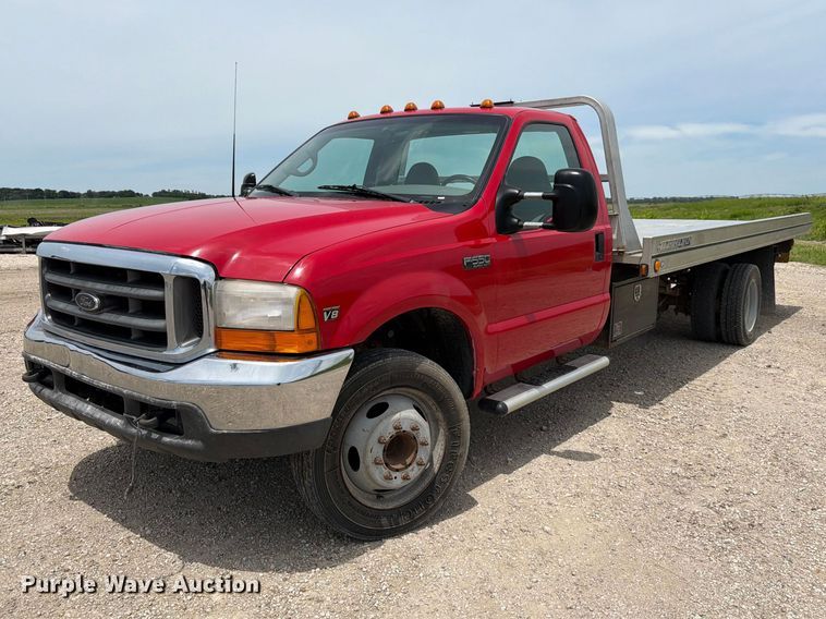 1999 Ford F550 rollback truck - DQ7861