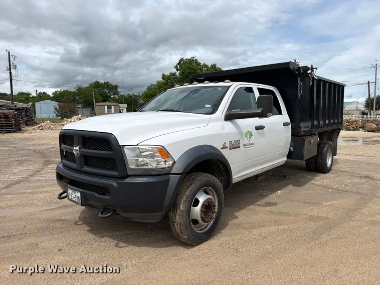 2018 RAM 5500 Crew Cab dump truck - ED5335