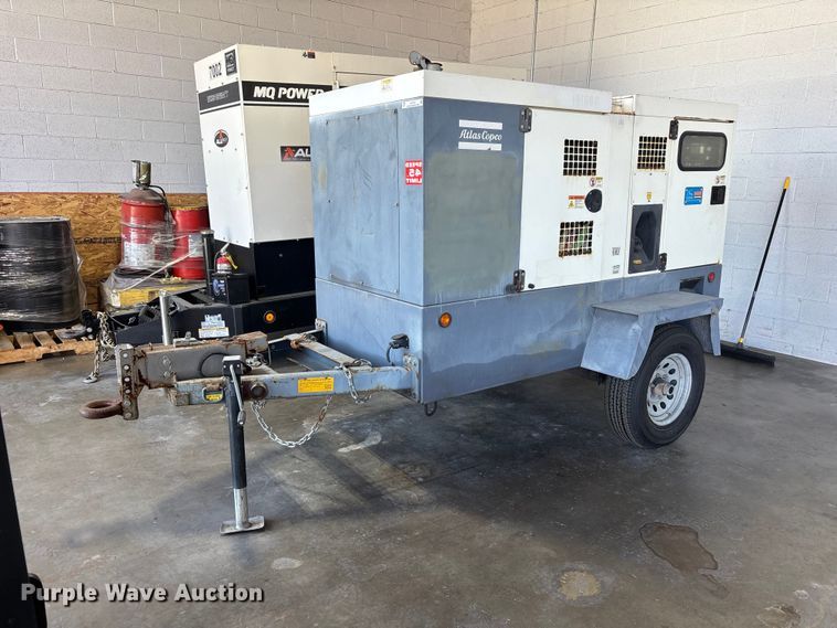 2017 Atlas Copco 70 KVA ID HB generator - ER7654
