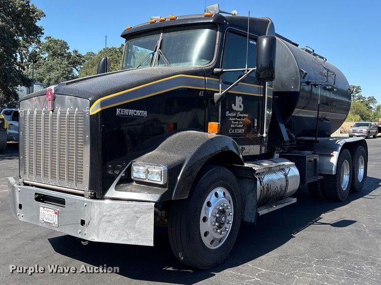 2008 Kenworth T800 oil distributor truck - ET0530