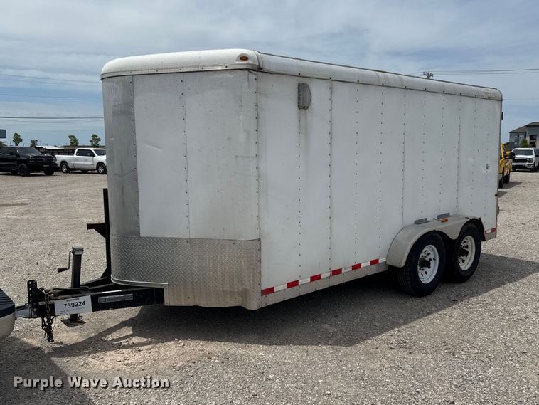 2012 Doolittle Mfg. enclosed cargo trailer - ET6363