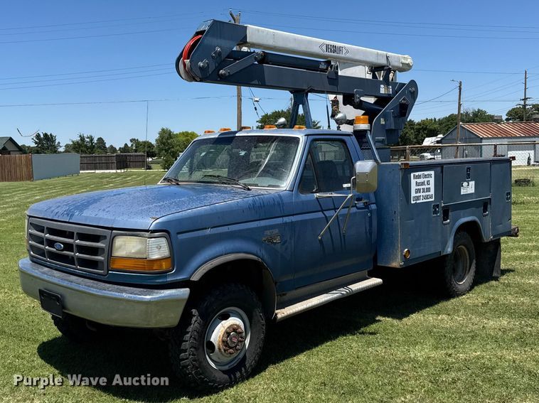1993 Ford F350 bucket truck - EW4916
