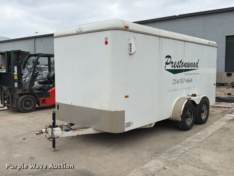 2003 CM Trailers enclosed cargo trailer - FB8217