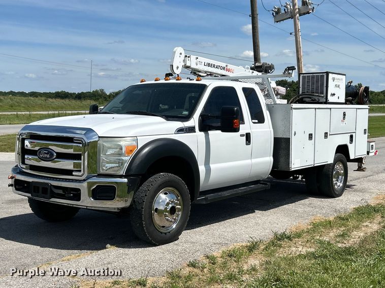 2012 Ford F550 XLT Super Duty Ext. Cab utility / service truck - FC2806