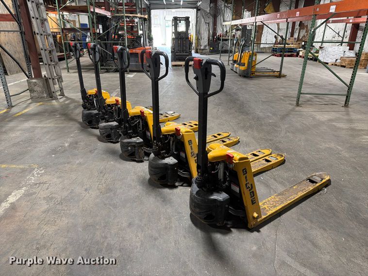 (5) Big Joe P-33 pallet jacks - FC3169