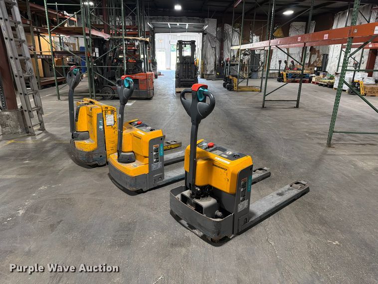 (3) Jungheinrich Electric Pallet Jacks - FC3171