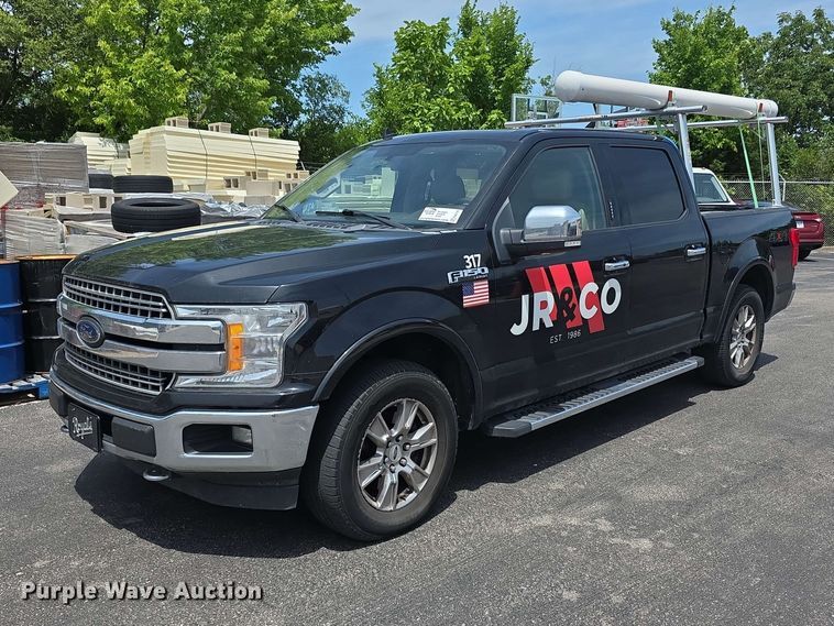 2018 Ford F150 Lariat Crew Cab pickup truck - FH6190