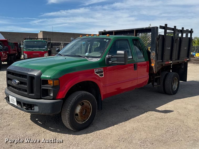 2009 Ford F350 Super Duty Ext. Cab dump bed pickup truck - OE9610