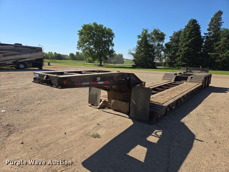 1988 Trailking TK100DG-4300 lowboy equipment trailer - DP8978