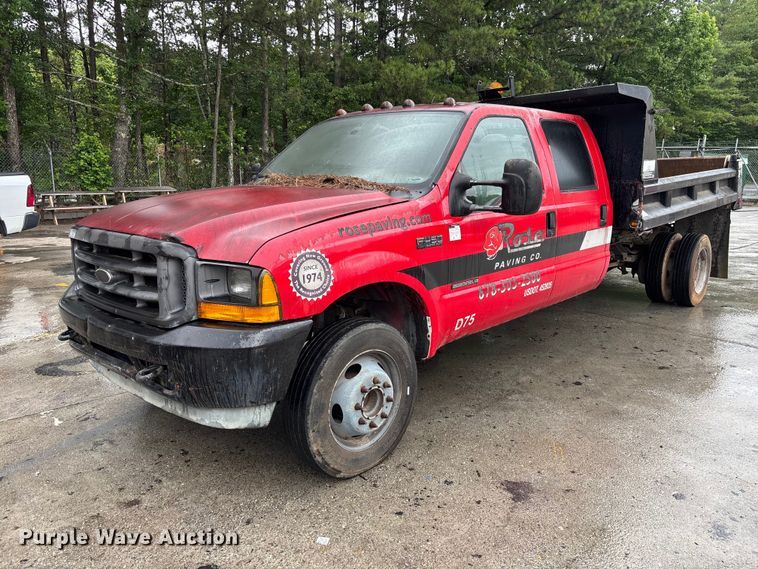 2001 Ford F450 Super Duty dump truck - DU6314