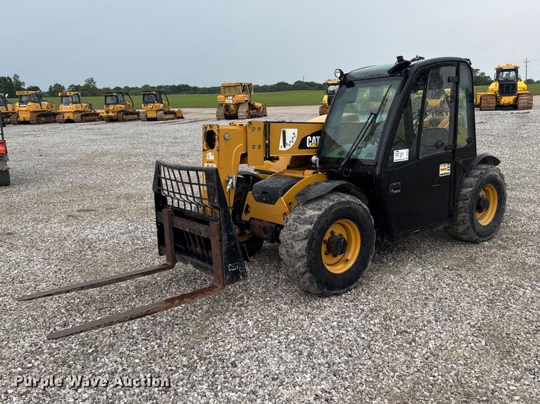2012 Caterpillar TH255 telehandler - DV2027