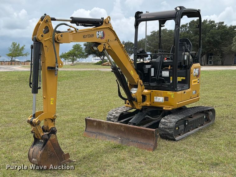2022 Caterpillar 303 CR Mini excavator - ED5311