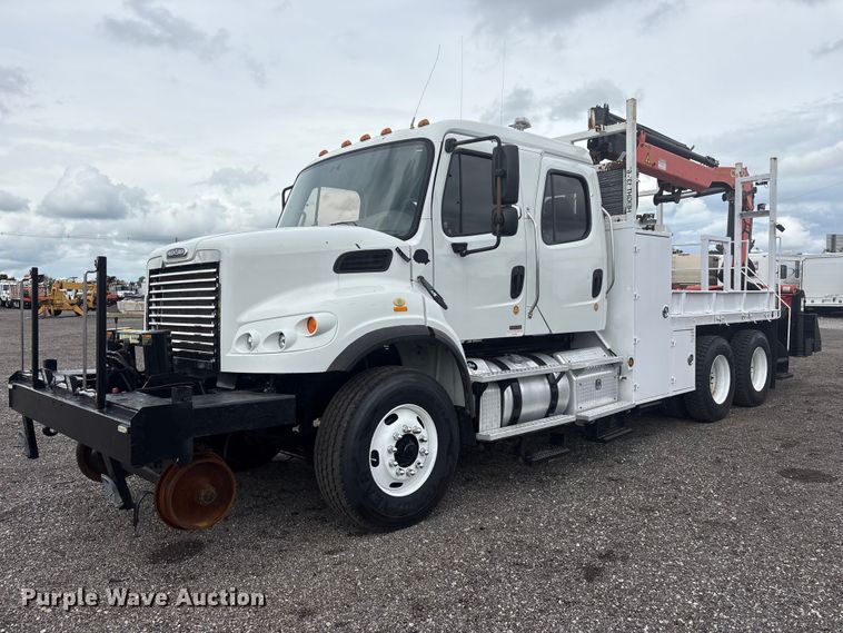 2012 Freightliner Business Class M2 crane truck - EG9139