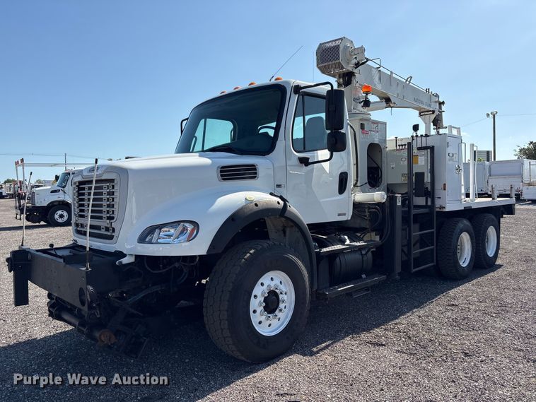 2012 Freightliner Business Class M2 crane truck - EG9175