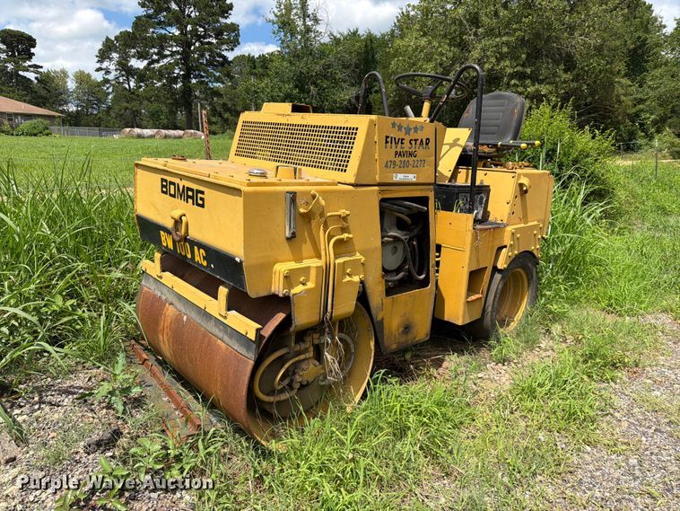 Bomag BW 100AC double drum vibratory roller - EQ8034