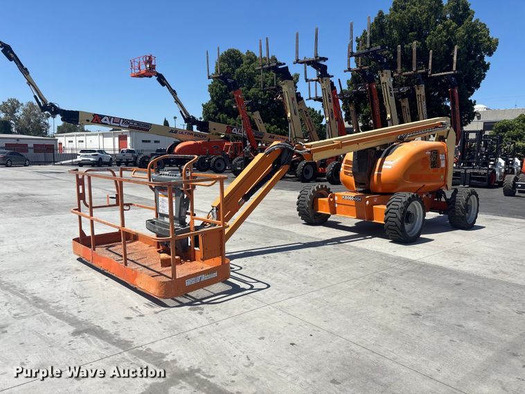 2014 JLG 600AJ boom lift - ER7655