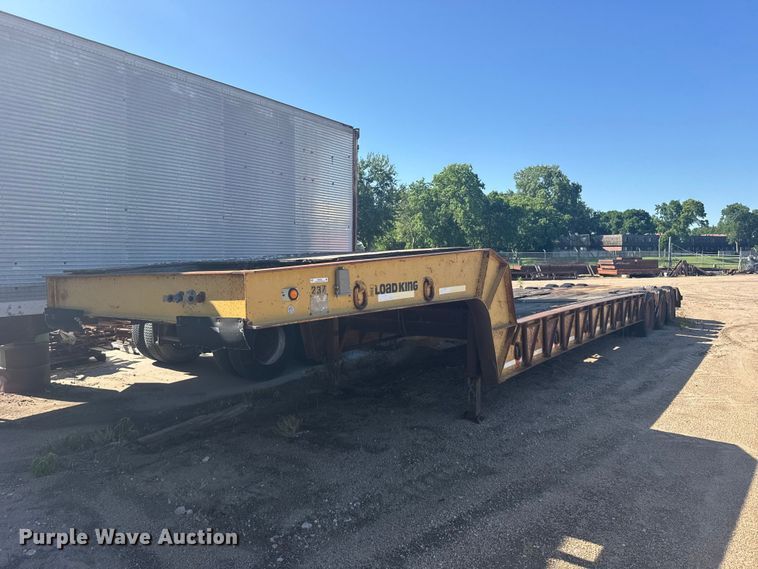 1989 Load King drop deck trailer - EW4835