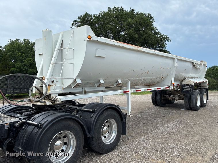 1998 Travis end dump trailer - FC1641