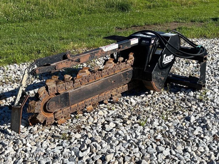 Lowe XR25 skid steer trencher - FC1656