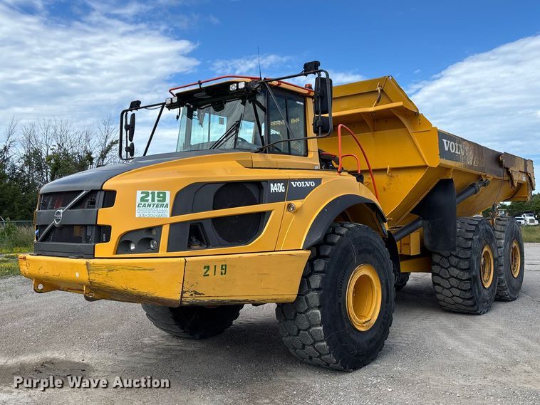 2019 Volvo A40G articulated haul truck - FC1686